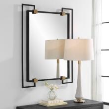Ivey-Rectangle Industrial Mirror