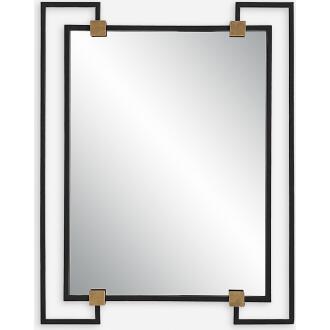 Ivey-Rectangle Industrial Mirror