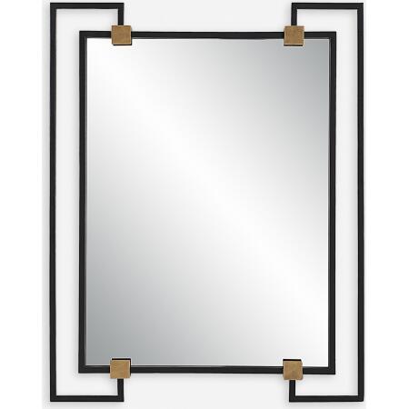 Ivey-Rectangle Industrial Mirror