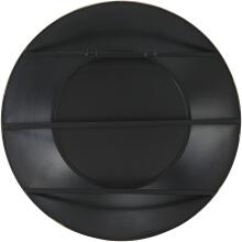 Contessa-Round Gold Mirror