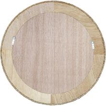 Twisted Seagrass Round Mirror