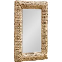 Twisted Seagrass Rectangle Mirror