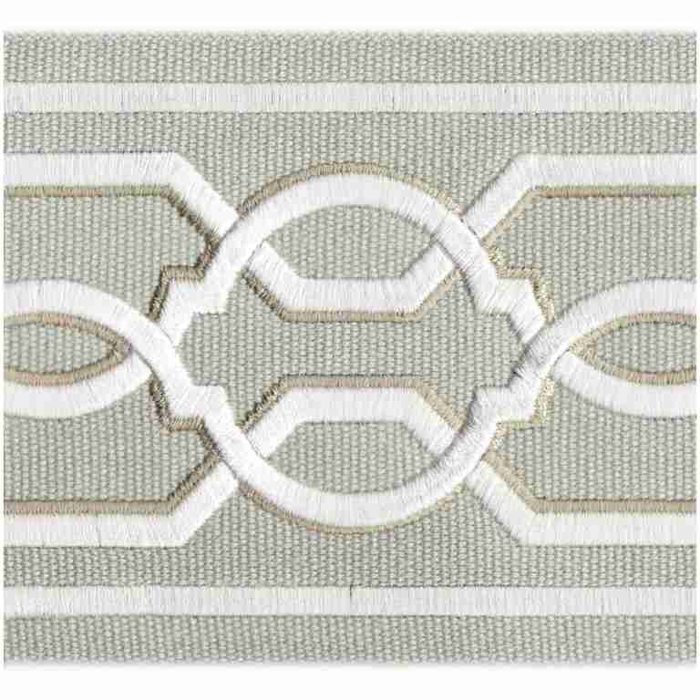 Bonjour Tape/Aqua - Tape Trim - Houston