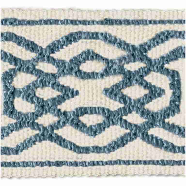 Boucle Tape/Navy - Tape Trim - Spring
