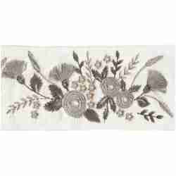 Bouquet Tape/Gray - Tape Trim - Houston
