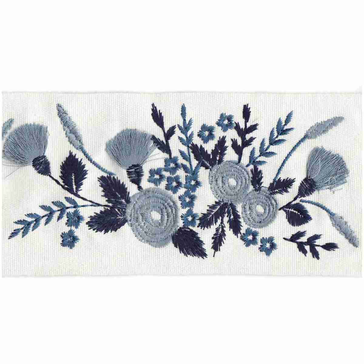 Bouquet Tape/Navy - Tape Trim - Houston