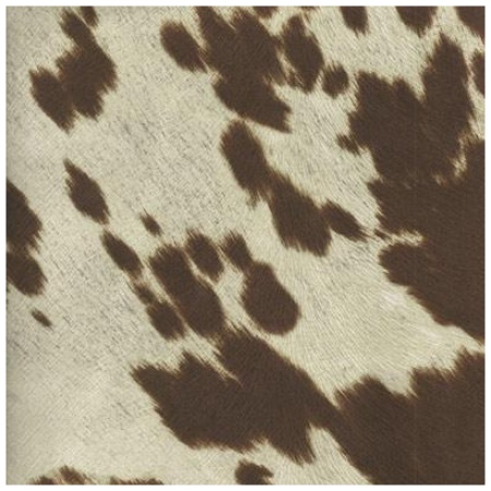 BOVINE/BROWN - Faux Leathers Fabric Suitable For Drapery