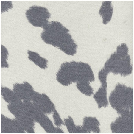 BOVINE/GRAY - Faux Leathers Fabric Suitable For Drapery