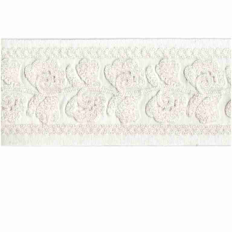 Bucca Tape/Ivory - Tape Trim - Woodlands