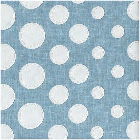 C-CIRCLE/BLUE - Multi Purpose Fabric Suitable For Drapery