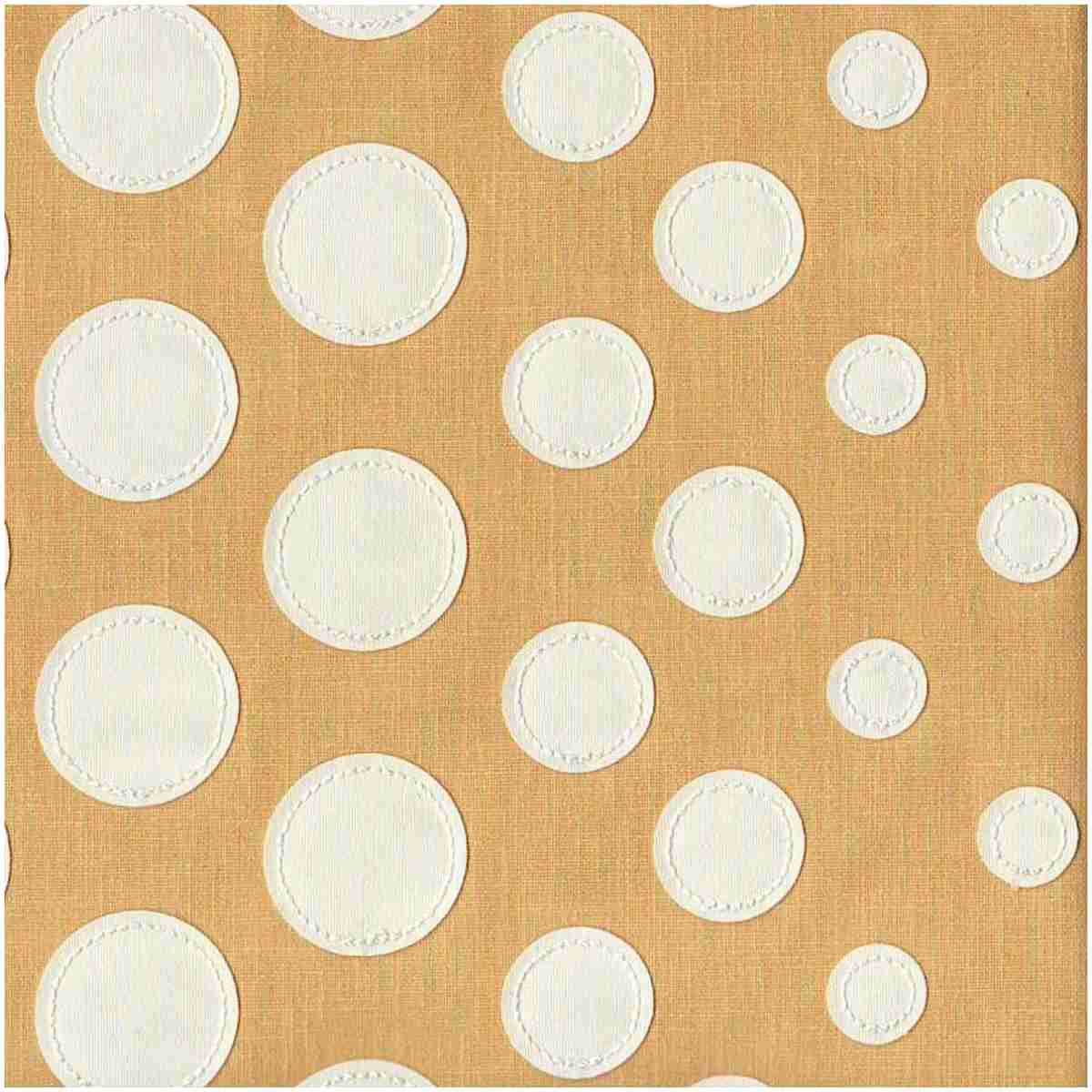 C-Circle/Gold - Multi Purpose Fabric Suitable For Drapery