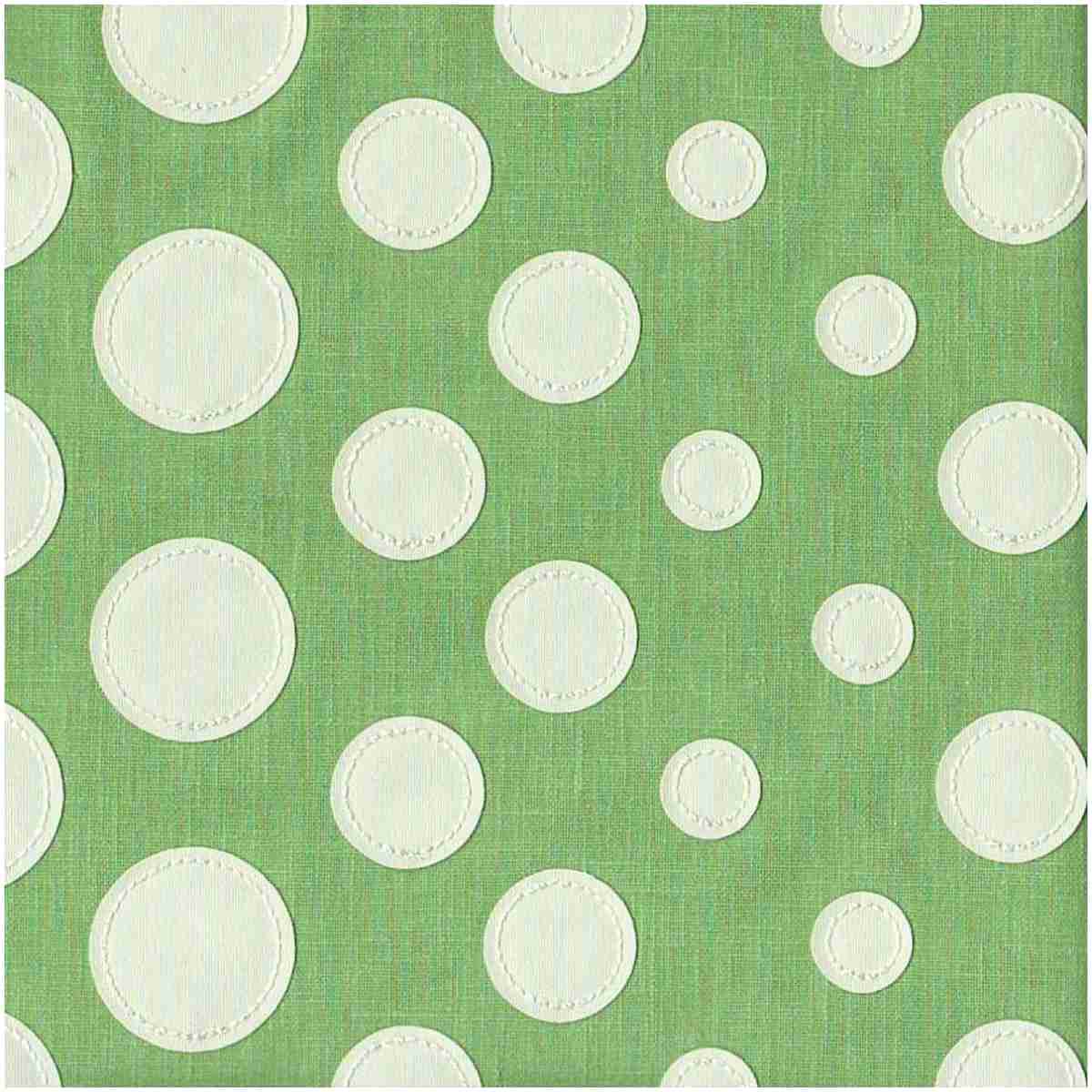 C-Circle/Green - Multi Purpose Fabric Suitable For Drapery