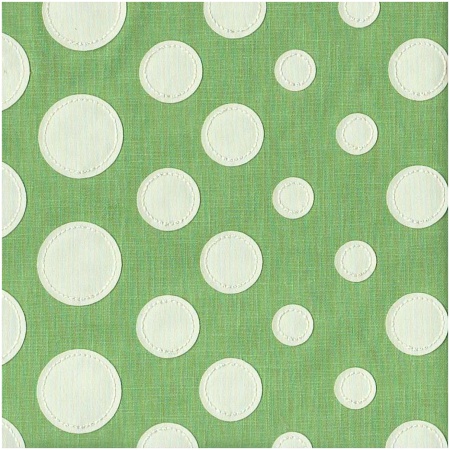C-CIRCLE/GREEN - Multi Purpose Fabric Suitable For Drapery