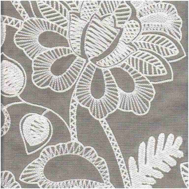 C-Crewel/Gray - Multi Purpose Fabric Suitable For Drapery