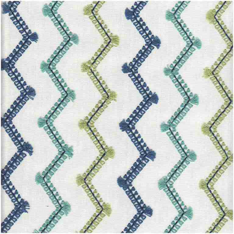 C-Ricky/Blue - Multi Purpose Fabric Suitable For Drapery