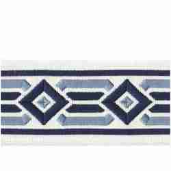 Calgary Tape/Navy - Tape Trim - Fort Worth