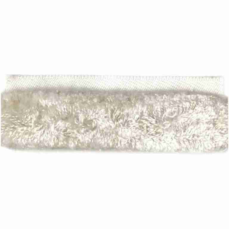 Caterpillar Brush/White - Brush Fringe - Frisco