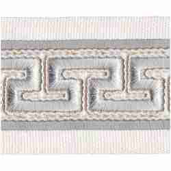 Corinth Tape/Silver - Tape Trim - Dallas