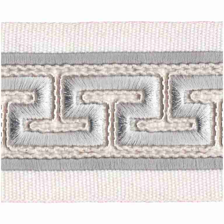 Corinth Tape/Silver - Tape Trim - Dallas