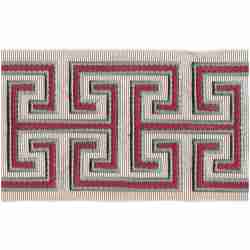 E-Athens Tape/Coral - Tape Trim - Plano