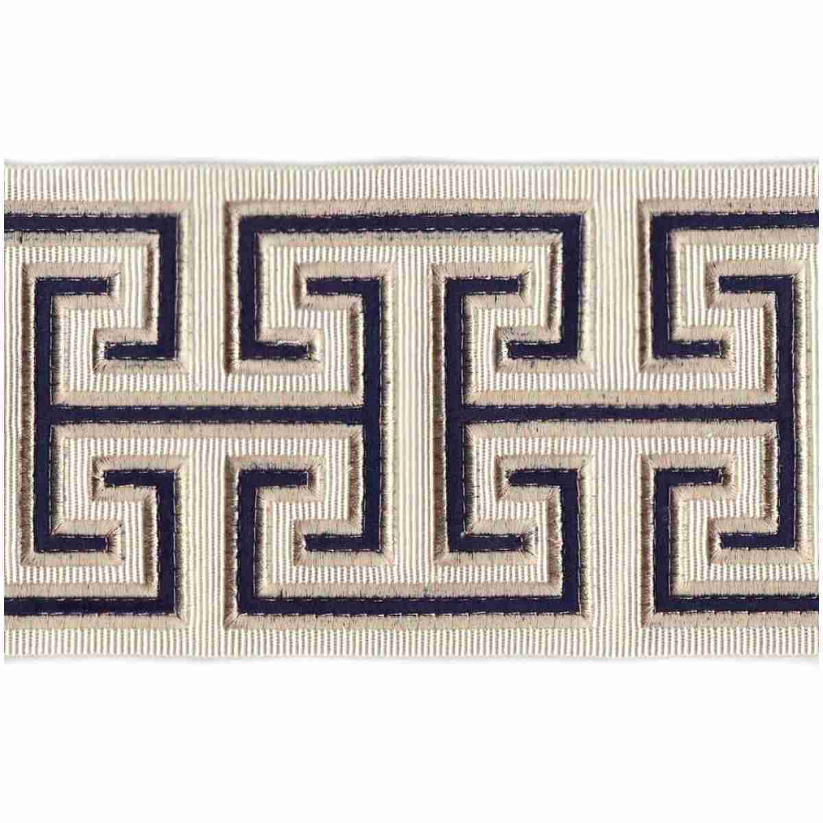 E-Athens Tape/Navy - Tape Trim - Woodlands