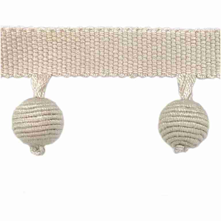 E-Ball Fringe/Canvas - Beaded Trim - Houston