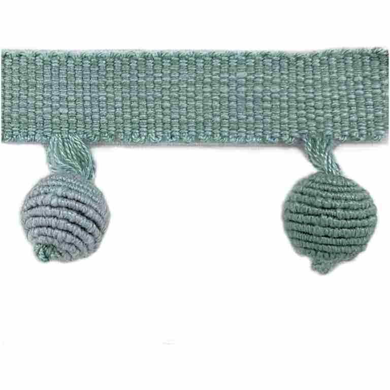 E-Ball Fringe/Cornflower - Beaded Trim - Plano