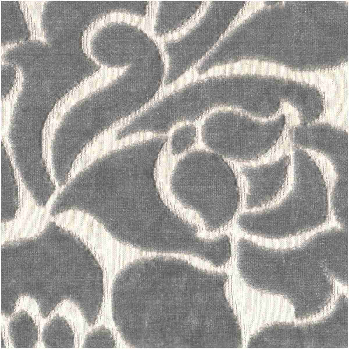 E-Floral/Gray - Upholstery Only Fabric Suitable For Upholstery And Pillows Only.   - Carrollton