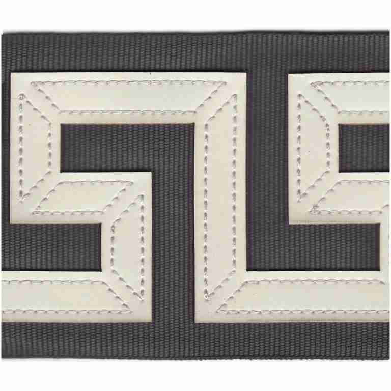 E-Grecian Tape/Smoke - Tape Trim - Houston