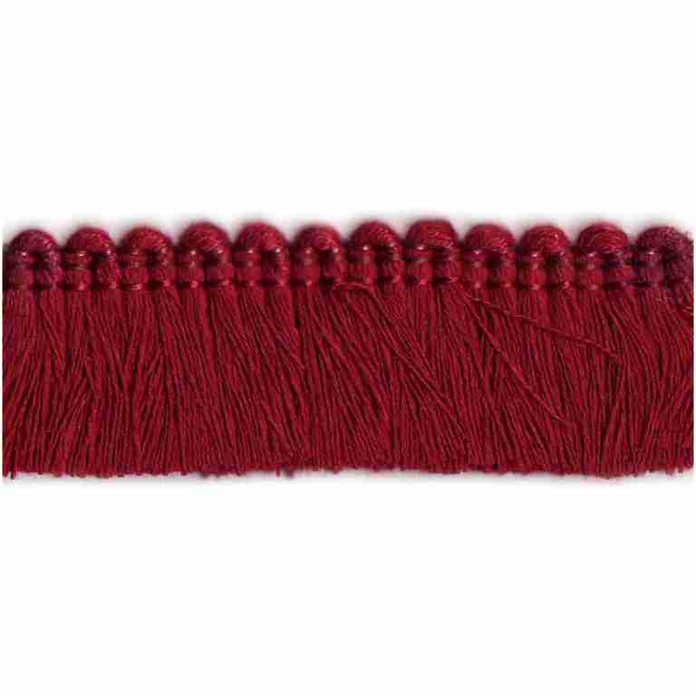 E-Small Brush/Cherry - Brush Fringe - Houston