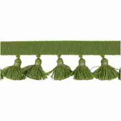 E-Sonic Tassel/Green - Tassel Trim - Spring