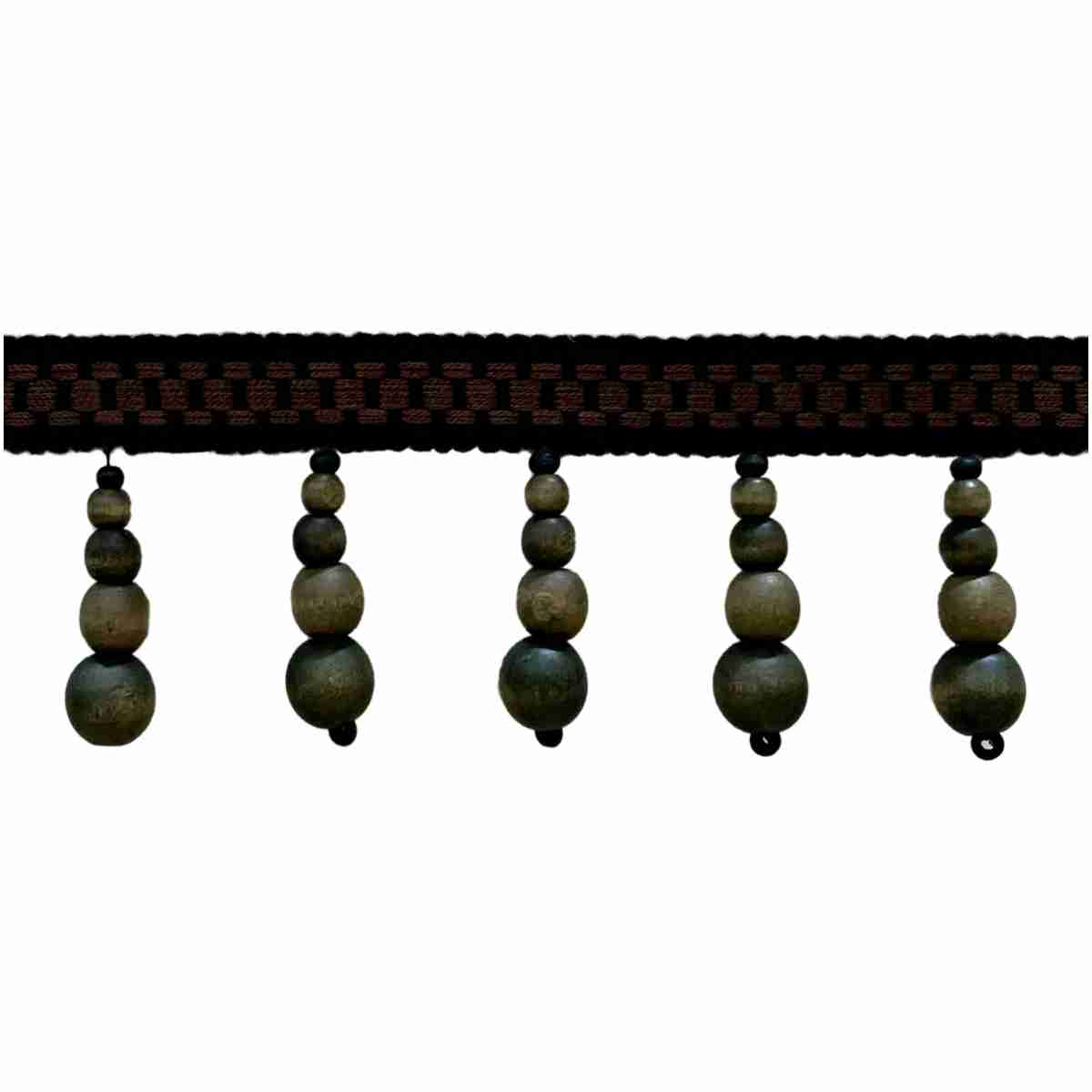 E-Stack Bead/Wood - Beaded Trim - Addison