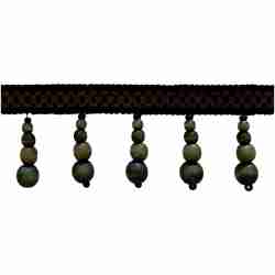 E-Stack Bead/Wood - Beaded Trim - Addison