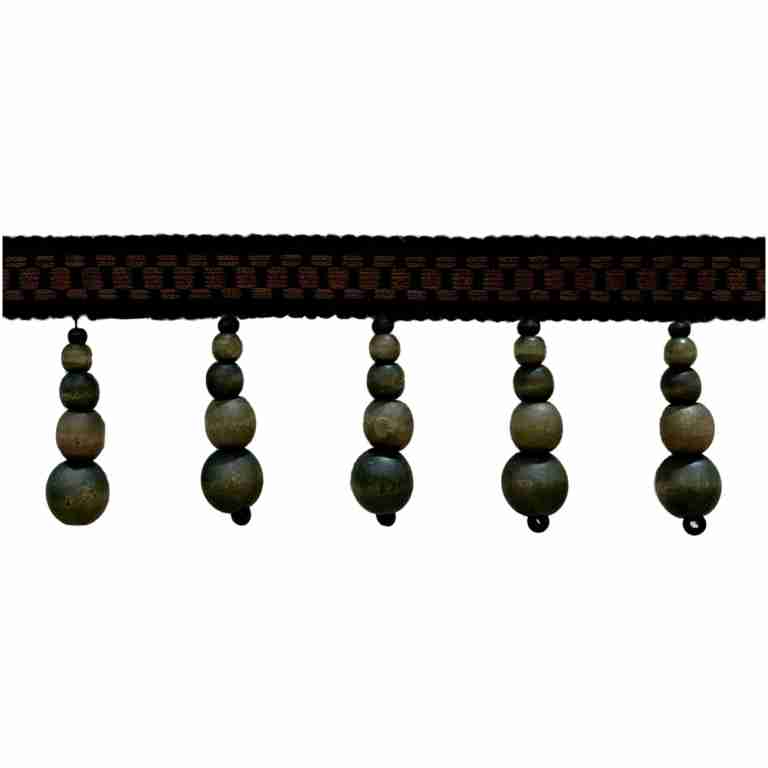 E-Stack Bead/Wood - Beaded Trim - Addison
