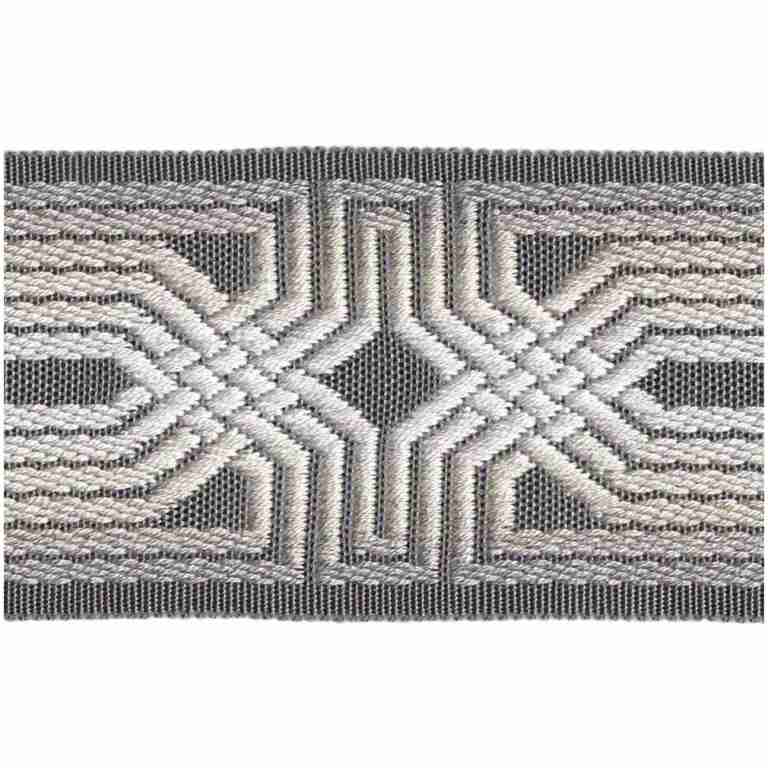 Esher Tape/Gray - Tape Trim - Dallas