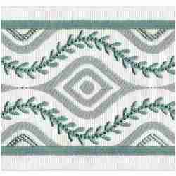 Fauna Tape/Aqua - Tape Trim - Frisco
