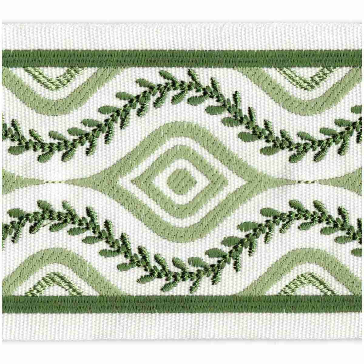 Fauna Tape/Green - Tape Trim - Carrollton