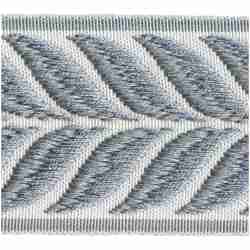 Frond Tape/Blue - Tape Trim - Woodlands