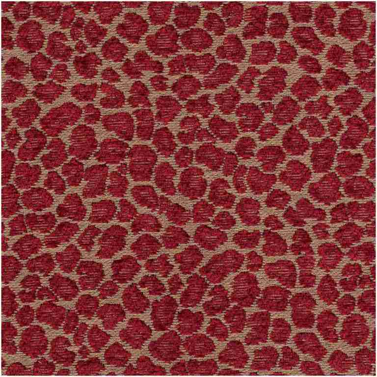 G-Leo/Red - Multi Purpose Fabric Suitable For Drapery