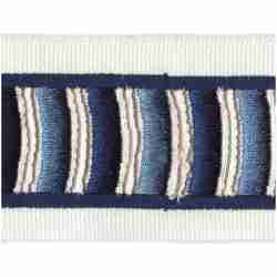 Grin Tape/Blue - Tape Trim - Dallas