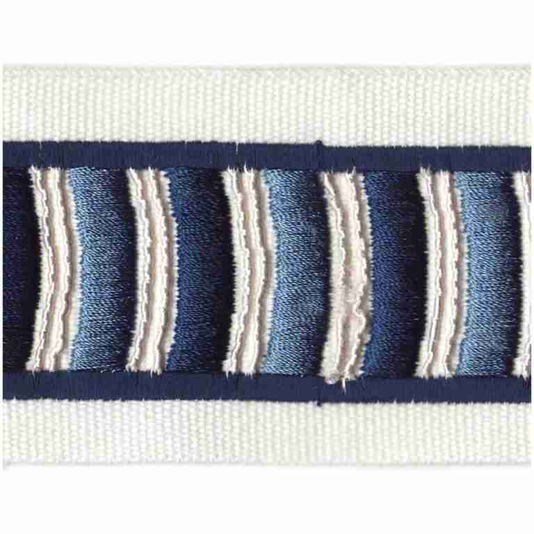 Grin Tape/Blue - Tape Trim - Dallas