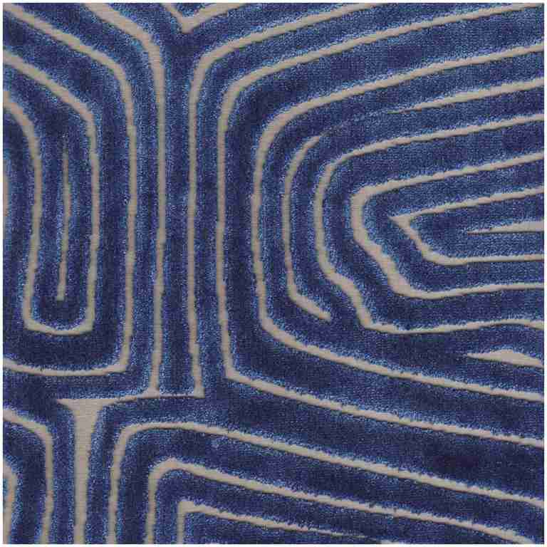 H-Cresen/Blue - Upholstery Only Fabric Suitable For Upholstery And Pillows Only.   - Dallas