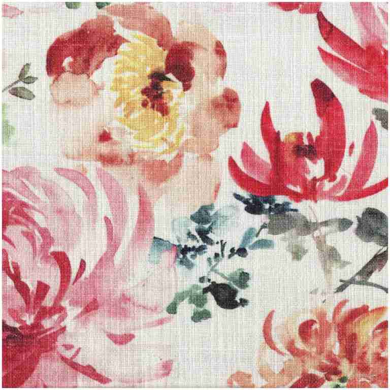 H-Flora/Multi -  Fabric Suitable For Drapery
