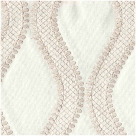 H-KALO/IVORY - Multi Purpose Fabric Suitable For Drapery