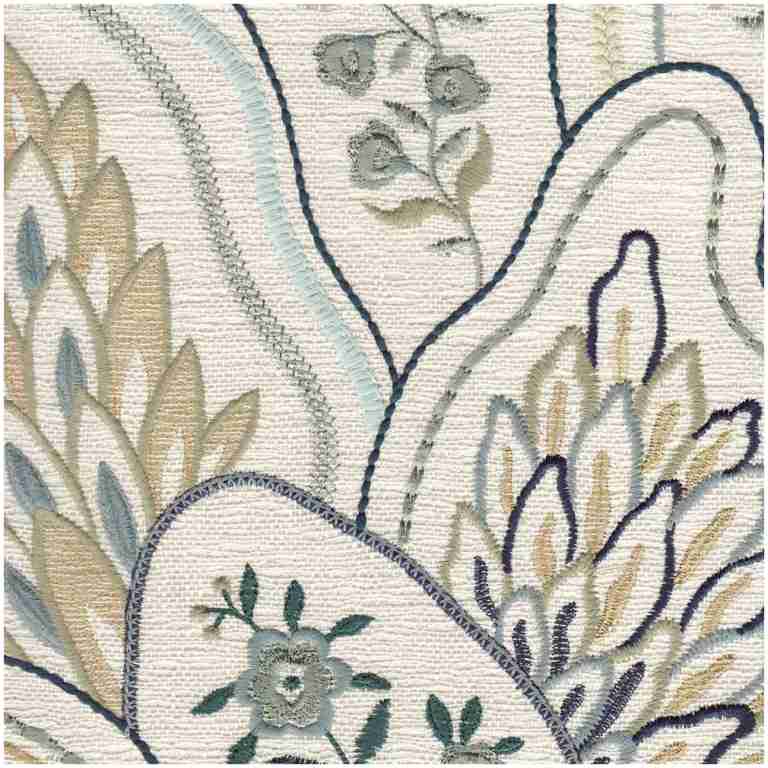 H-Mansie/Aqua - Multi Purpose Fabric Suitable For Drapery