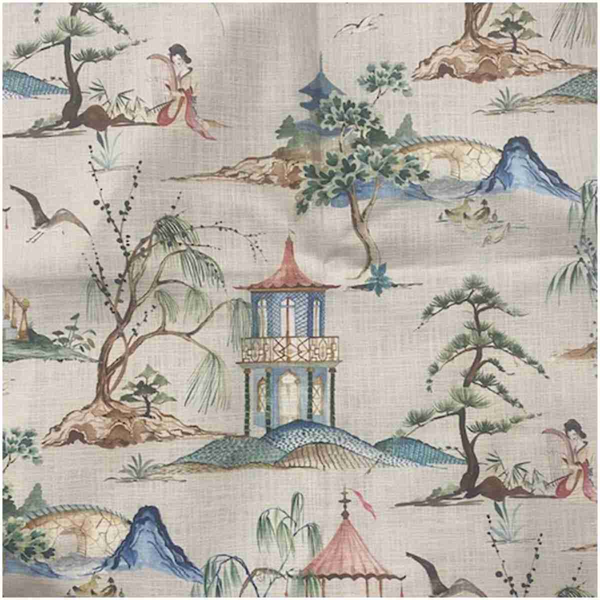 H-Okay/Multi - Prints Fabric Suitable For Drapery