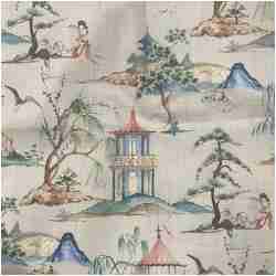 H-Okay/Multi - Prints Fabric Suitable For Drapery