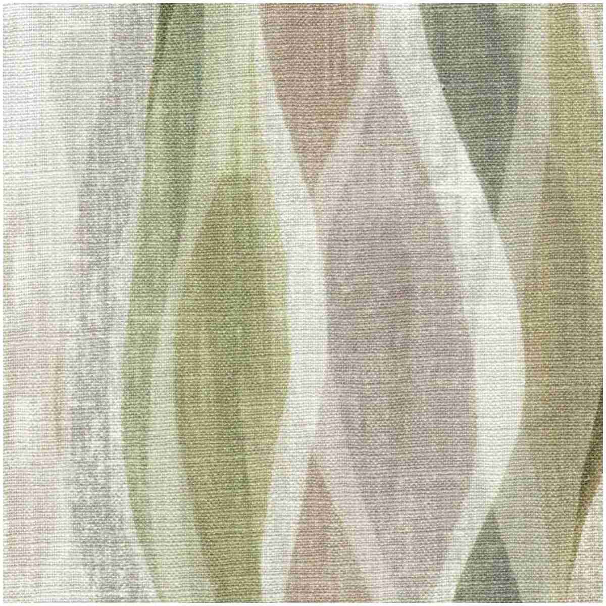 H-Waves/Green - Prints Fabric Suitable For Drapery