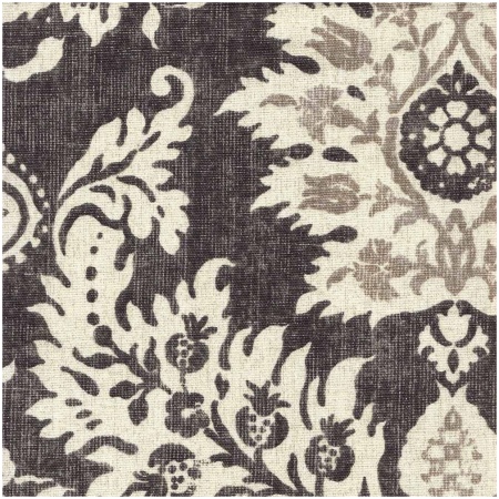 HALMON/CHAR - Prints Fabric Suitable For Drapery