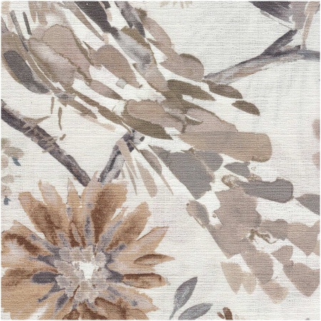 HAMBIRD/TAUPE - Prints Fabric Suitable For Drapery